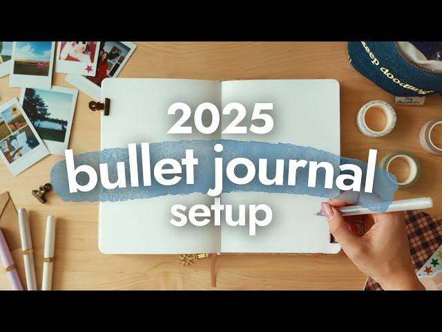 My 2025 Bullet Journal Setup