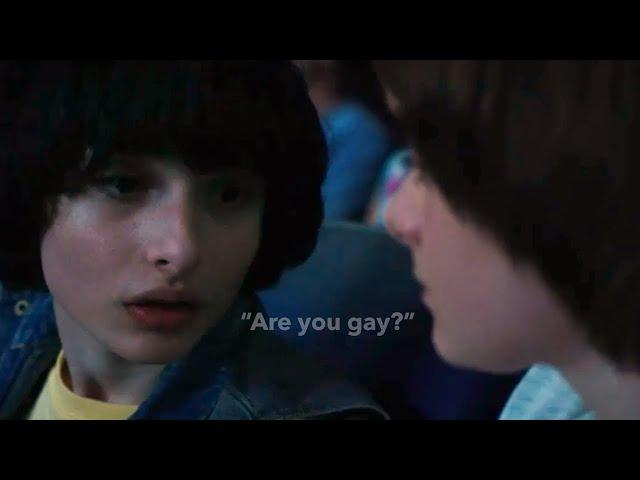 Mike Wheeler putting the moves on Will (Stranger Things 3 • Byler)