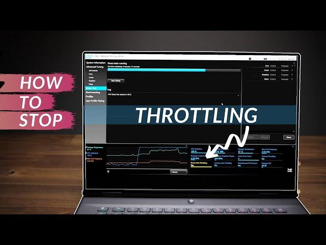 Stop Power Limit & Current Limit Throttling | Intel XTU [Permanent Fix] 