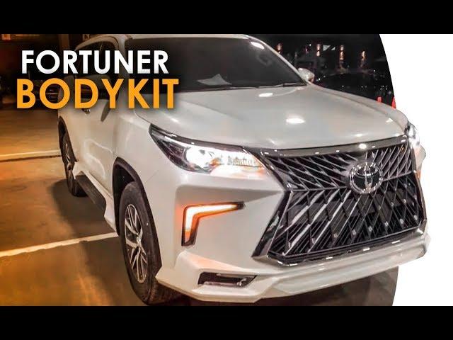 TOYOTA FORTUNER 2017 - 2020 / NUEVO BODY KIT LEXUS LX570 STYLE