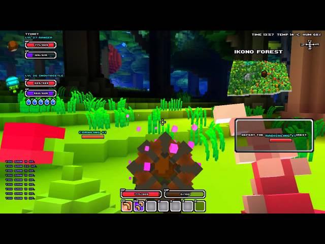 How to level up fast in Cube World.