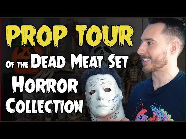 PROP TOUR of the Dead Meat Set and All Its Horror Collectibles!