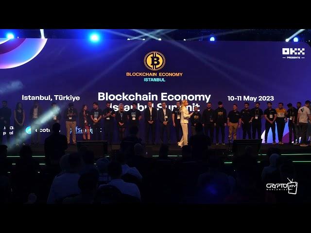 Blockchain Economy Istanbul Summit Awards Ceremony