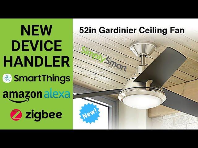 SmartThings Zigbee Ceiling Fan Working with New SmartThings App (2020)