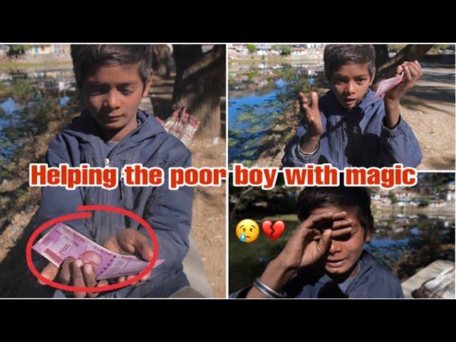 Try not to cry  || 10 year old boy working hard for his mother will leave you speechless