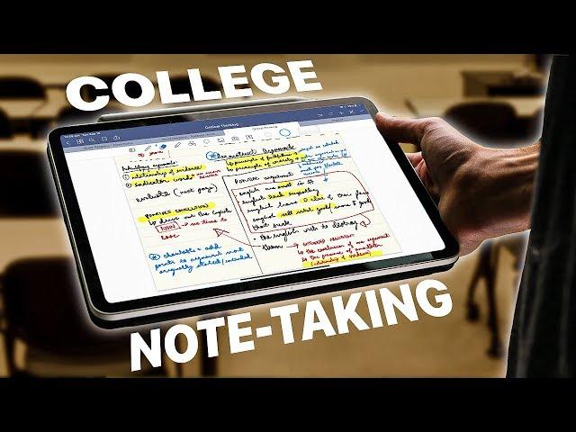 iPad Pro + College Note-taking | My Experience! | Goodnotes 5