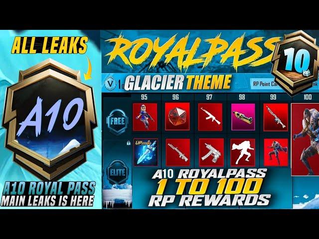  A10 Royal Pass 1To 100 RP  Leaks  | AKM Skin & Vehicle Skin | Upgradable Dagger Skin | PUBGM