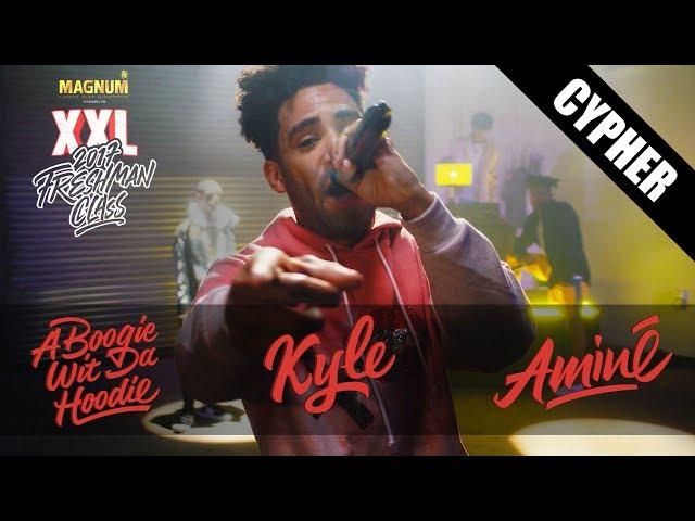 Kyle, A Boogie Wit Da Hoodie and Aminé 2017 XXL Freshman Cypher