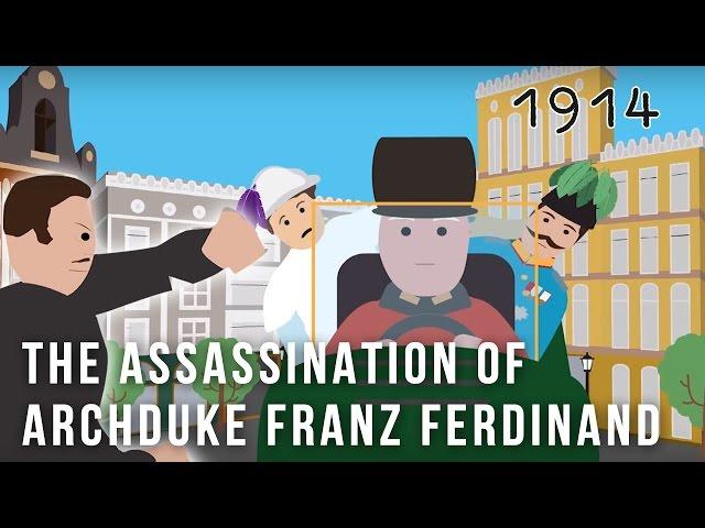 The Assassination of Archduke Franz Ferdinand Cartoon