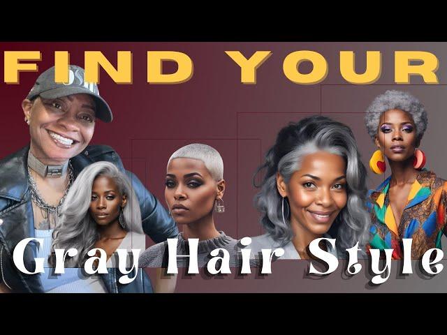 How to Visualize Your Gray Hair Journey with AI | Stunning Styles for 50+