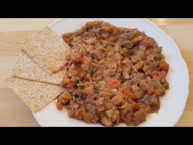 Fjordland Beef And Potato Stew With Flatbread