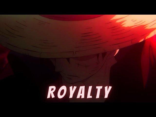 One Piece 1015「AMV/MV」Royalty | Luffy uses Red Roc