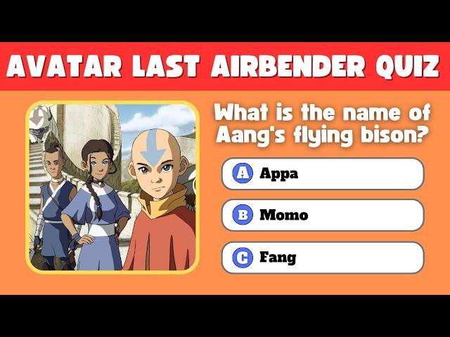 Ultimate "Avatar: The Last Airbender" Trivia Challenge! 