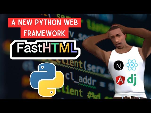 FastHTML : The New PYTHON Web Framework You Need to Try!  #fasthtml