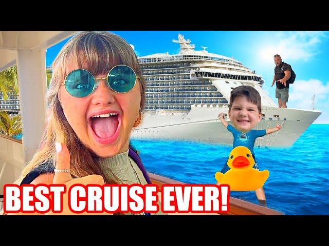 THE BEST FAMILY VACATION EVER! ROYAL CARIBBEAN CRUISE Family Travel Vlog! 