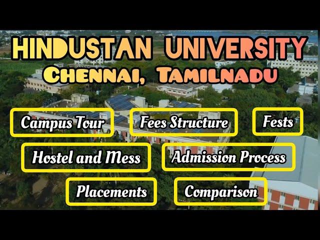 Hindustan University, Chennai