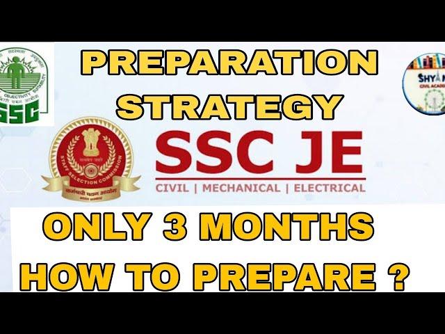 SSC JE PREPARATION STRATEGY|| PLAN TO STUDY || SSC JE ||CIVIL ENGINEERING TELUGU CLASSES|| AE AEE