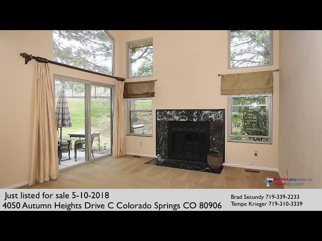 SOLD 4050 Autumn Heights C Colorado Springs CO 80906 TeamSecundy - RE/MAX Properties