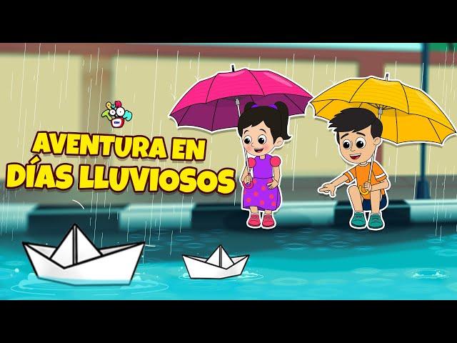 Cuentos infantiles españoles | AVENTURA EN DÍAS LLUVIOSOS | Moral Stories | PunToon Kids - Español