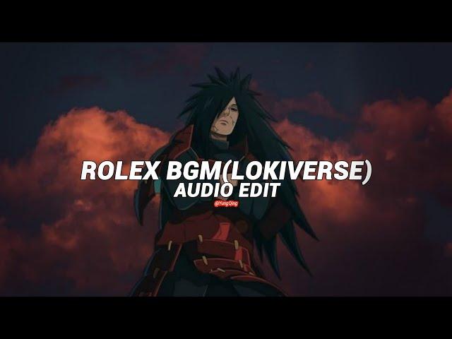 LokiVerse (Rolex) - Vikram - Anirudh Ravichandran [Edit Audio]