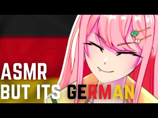 ASMR but its GERMAN again