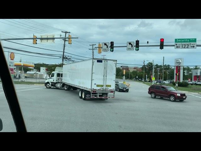 CDL Road Test Safe left Turn