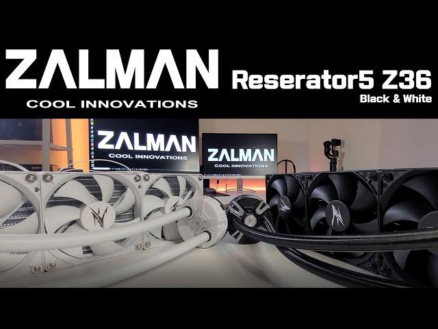 ZALMAN Reserator5 Z36 Liquid Cooler Black & White