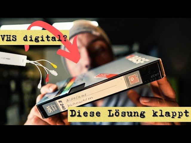 VHS Digitalisieren. Diesmal richtig!