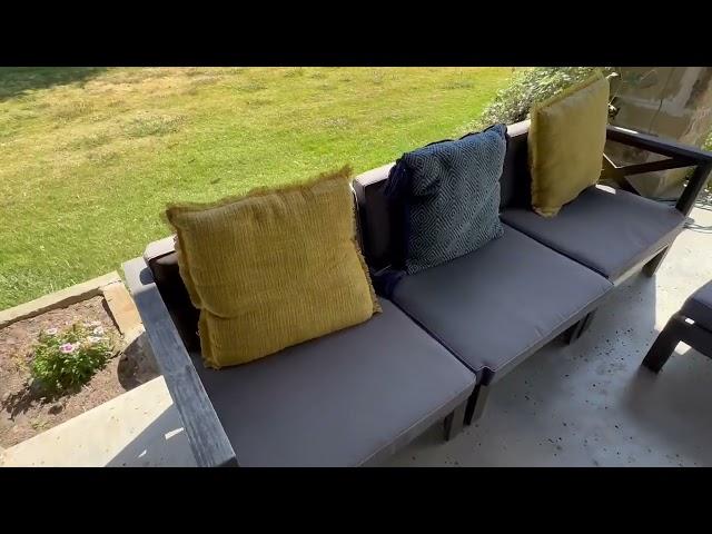 Christopher Knight Home Mamie Outdoor Acacia Wood 5 Piece Sofa Set Review