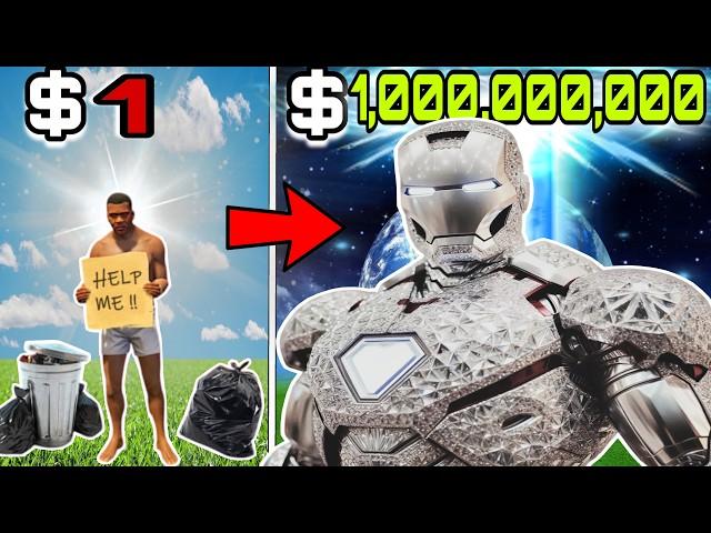 Franklin $1 Ironman to $1,000,000,000 Superior Ironman in GTA 5