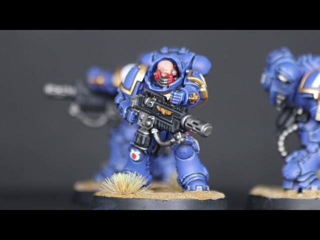 Warhammer 40000 Indomitus - Primaris Space Marines Miniatures Showcase (Ultramarines)