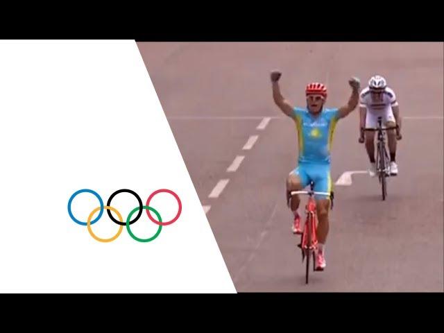 Kazakhstan's Alexandr Vinokurov Wins Men's Road Race Gold - London 2012 Olympics