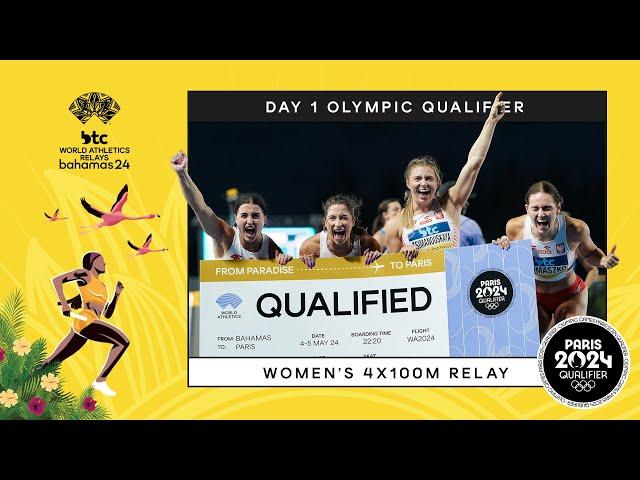 Poland upsets favourites in 4x100m heats | World Athletics Relays Bahamas 24