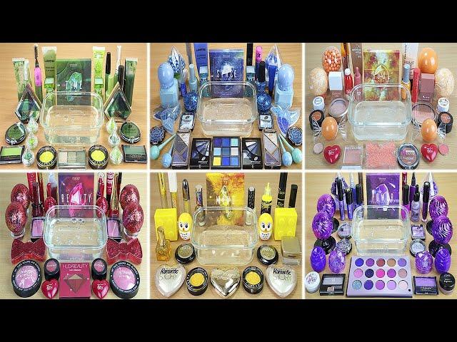 6 in 1 Video of GEMSTONE COLLECTION | TIME SPACE POWER REALITY SOUL MIND | Satisfying Slime Videos