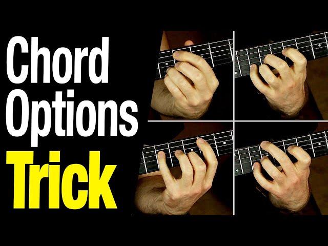 Chord voicings guitar lesson - Unlimited Chord Options!