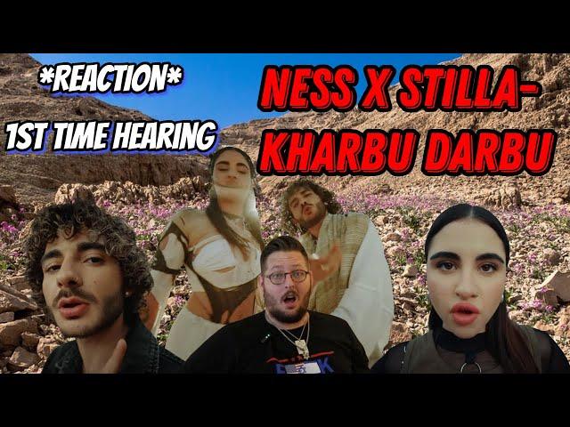 *1st Time Reaction* Ness X Stilla-Kharbu Darbu(Hebrew Rapper) נס X סטילה - חרבו דרבו