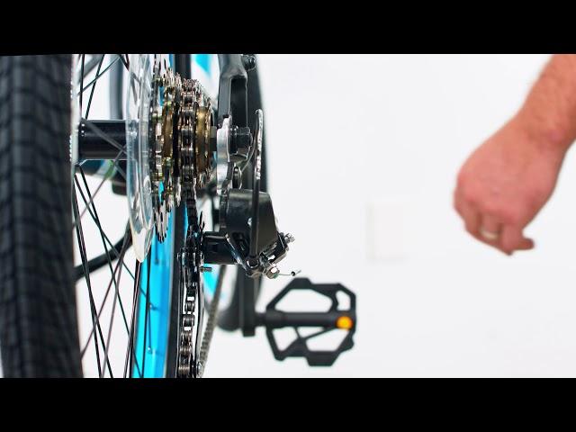 How to adjust Shimano Tourney Derailleur