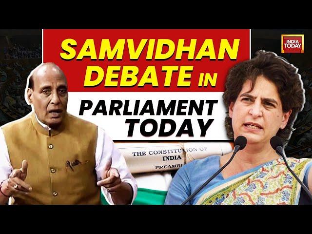 LIVE: Constitution Debate In Parliament Today: Lok Sabha Winter Session | Debate On Constituation