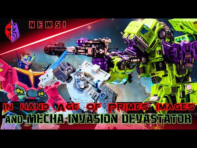 Mecha Invasion Devastator Fully Revealed! And more AoP inhand images!!!