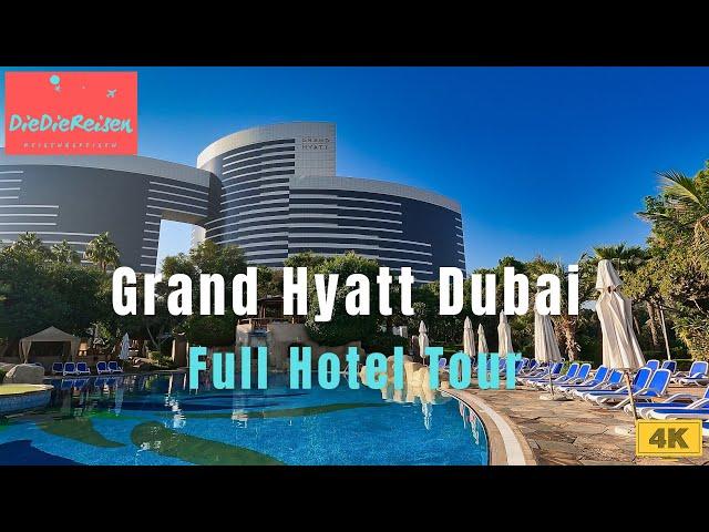 Grand Hyatt Dubai - Full Hotel Tour - Room - Pools - Breakfast Buffet - Dinner Buffet - Gym