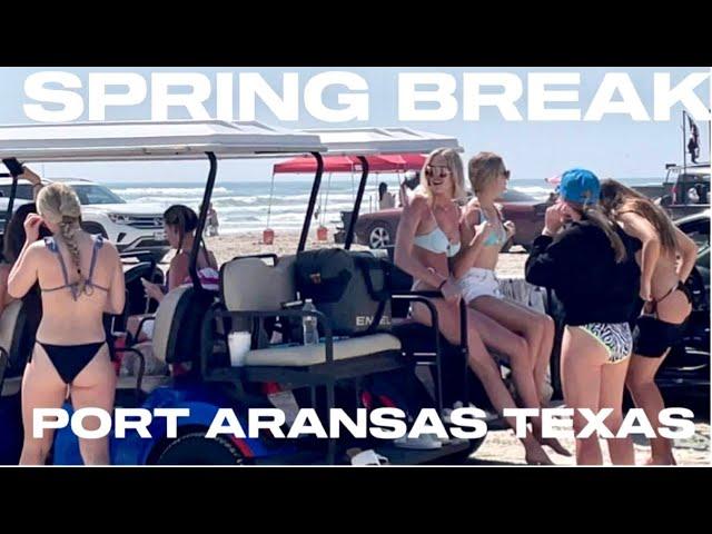 Spring Break Port Aransas Texas