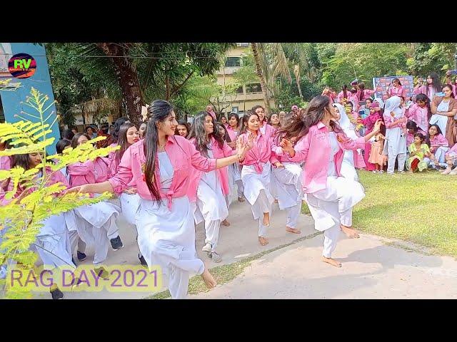 BGWC | Flash Mob | RAG Day HSC-2021 | Barishal Govt. Women's College @Rahmans Vlogs @youtubeshorts