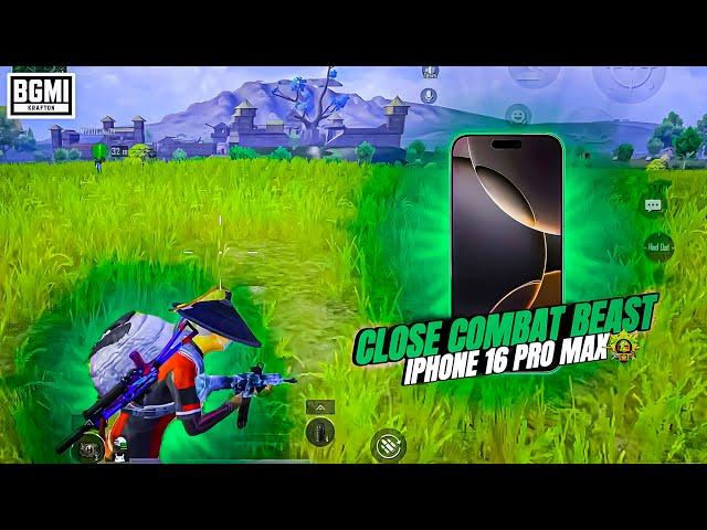 DESTROYING ENEMIES IN BGMI 3.4 UPDATEIPHONE 16 PRO MAX SMOOTH + 60FPS PUBG / BGMI TEST ️