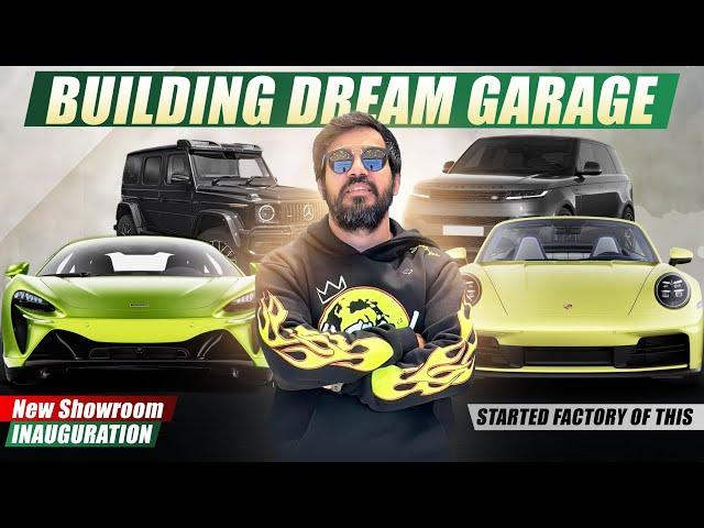 Building Dream Garage | New Showroom Inauguration | Started Factory Of this