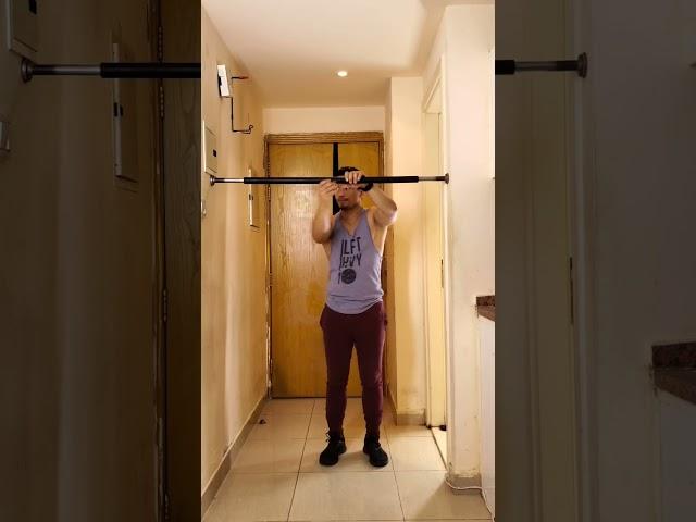 Decathlon Pull Up bar lower position.