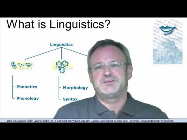 GEN102 - What is Linguistics (not)?