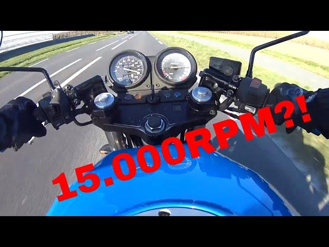 #22 HONDA CB-1 ACCELERATION &  TOP SPEED