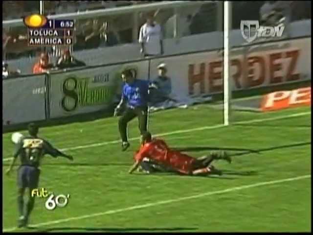 Toluca Vs. América (2-4) Cuartos de Final ----Invierno 2000 ***Futbol Retro***