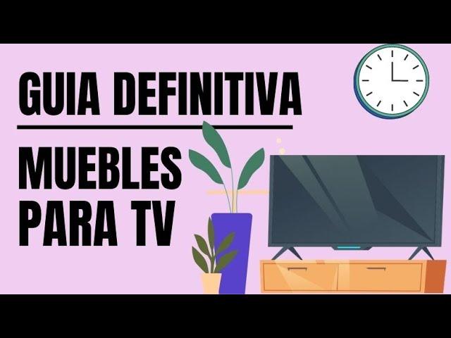 6 tendencias! Guía para escoger muebles para TV