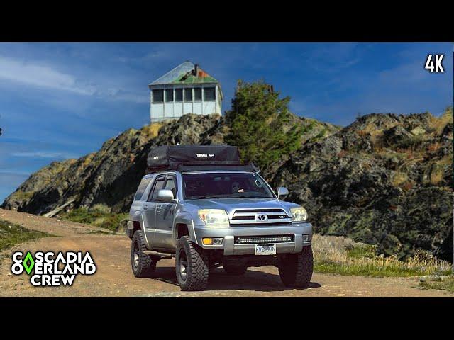 Overlanding to GREENSTONE FIRE LOOKOUT TOWER | 4th Gen 4Runner Overlanding | S5/E5